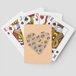 Herzleoparden, Karten für das benutzerdefinierte S Spielkarten