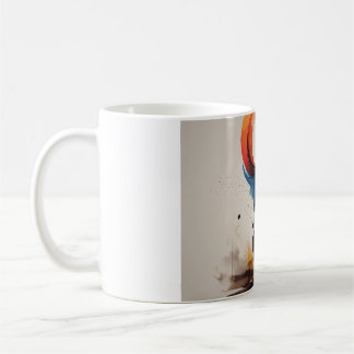 herzlich geöffnet kaffeetasse