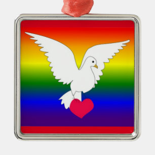 HERZLICH HERZEN ORNAMENT AUS METALL