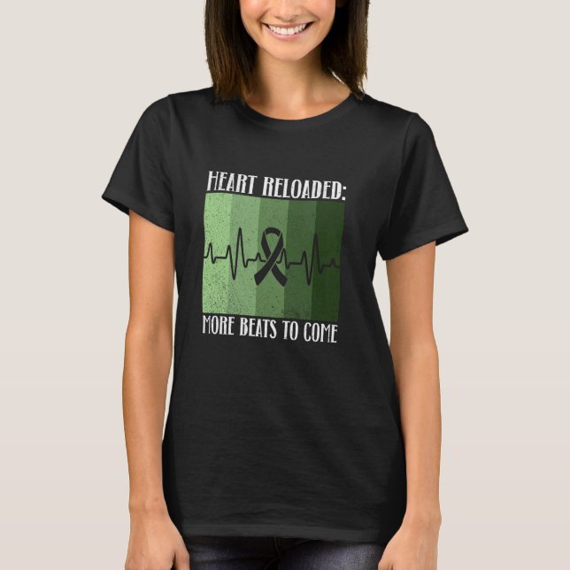 Herzlich laden mehr Beats zu kommen Herz Transplan T-Shirt (Vorderseite)