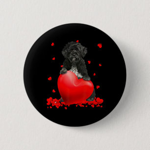 Herzlich portugiesischer Wasserhund Hund Lover Chr Button