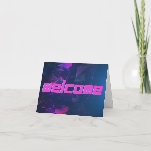 Herzlich Willkommen auf der Postkarte des Gastes (Vorderseite)