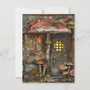 Herzlich Willkommen bei Cotgcore Fairy Moth Postkarte
