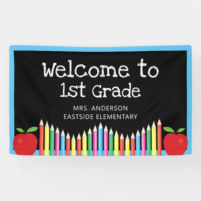 Herzlich willkommen bei den ersten Apfelstiften Banner (Horizontal)