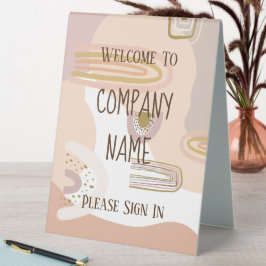 Herzlich willkommen bei der Firma Name Trendy Rain Tischaufsteller