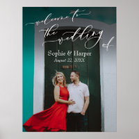 Herzlich willkommen bei der Hochzeit des Fotos