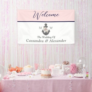 Herzlich willkommen bei der Nautic Wedding Floral  Banner