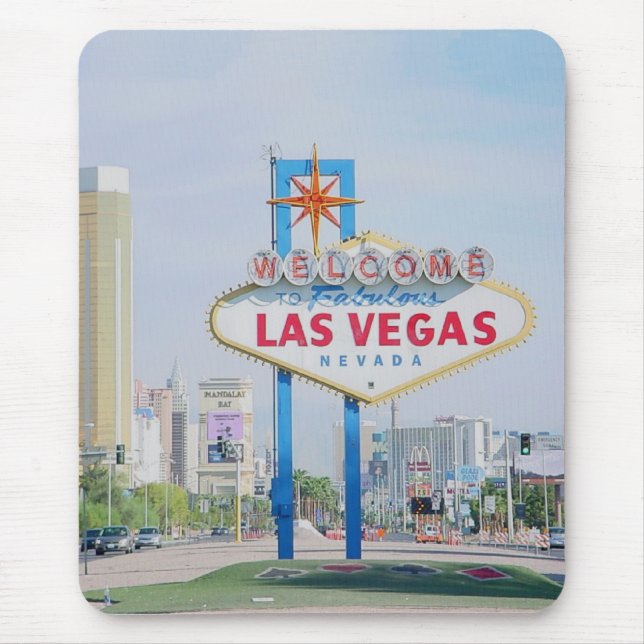 Herzlich willkommen bei Fabulous Las Vegas Mousepa Mousepad (Vorne)