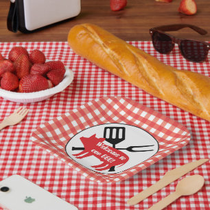 Herzlich willkommen bei GRILLEN Pig Party Papierse Pappteller