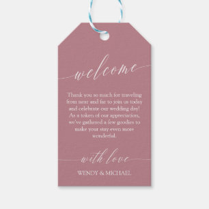 Herzlich Willkommen bei Quartz & White Wedding Geschenkanhänger
