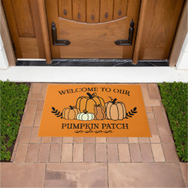 Herzlich willkommen bei unserem Pumpkin Patch Door Fußmatte
