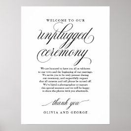 Herzlich willkommen bei unserem ungestopften feier poster