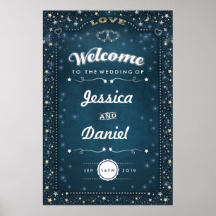 Herzlich willkommen bei Wedding 24x36 Aquamarine G Poster