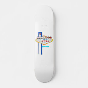 Herzlich willkommen beim Fabulous Las Vegas Sign Skateboard