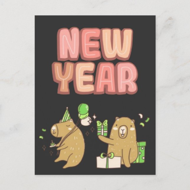 Herzlich Willkommen beim Fresh Start! Postkarte (Vorderseite)