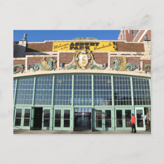 Herzlich willkommen im Asbury Park Boardwalk Postkarte