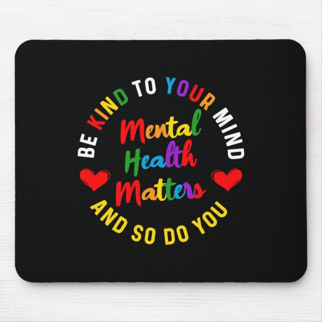 Herzlich willkommen im Bewusstsein der psychischen Mousepad (Vorne)