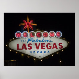Herzlich willkommen im Fabulous Las Vegas Nevada P Poster