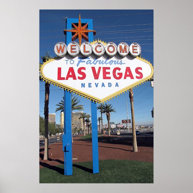 Herzlich willkommen im Fabulous Las Vegas Nevada P Poster (Vorne)