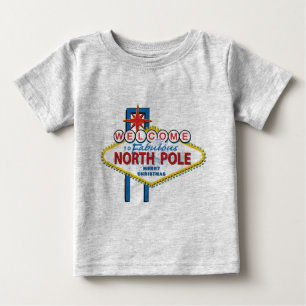 Herzlich willkommen im Fabulous North Pole Baby T-shirt