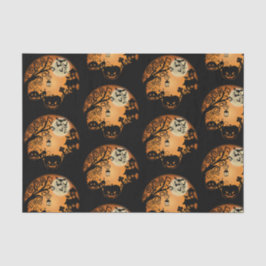 Herzlich willkommen im Nightmare Halloween Pumpkin Seidenpapier