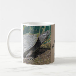 Herzlich willkommen in der Pension Calm Lake Turtl Kaffeetasse