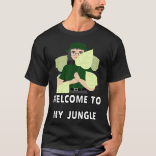 Herzlich willkommen in meinem Dschungelhaus Spaß F T-Shirt