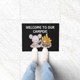 Herzlich willkommen in unserem Camper Maustor matt Fußmatte