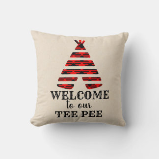 Herzlich willkommen in unserem T-Shirt Pee Cabin T Kissen