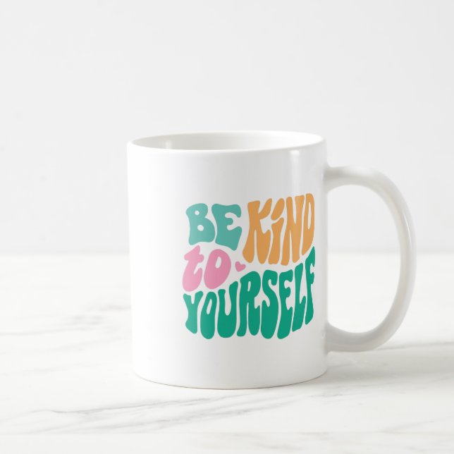 Herzlich willkommen zu Ihrer positiven Botschaft,  Kaffeetasse (Rechts)