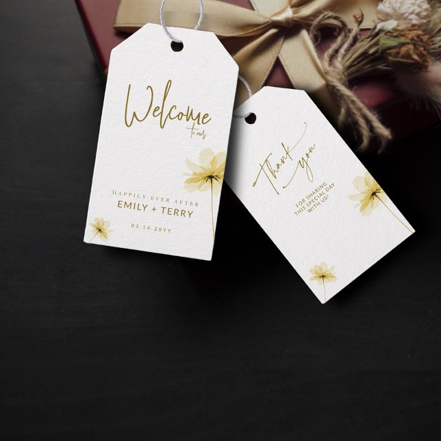 Herzlich willkommen zu jeder Zeit nach Hochzeit Vi Geschenkanhänger (Von Creator hochgeladen)