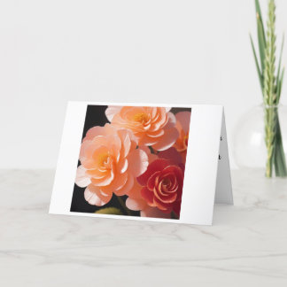 "Herzliche Bemerkungen" Dankeskarte