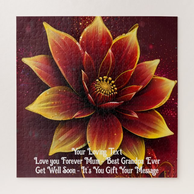 Herzliche Blooms: Eine Personalisierte Überraschun (Vertikal)