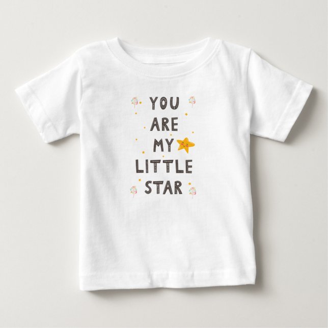 Herzliche Botschaften für Eltern und Kinder Baby T-shirt (Vorderseite)