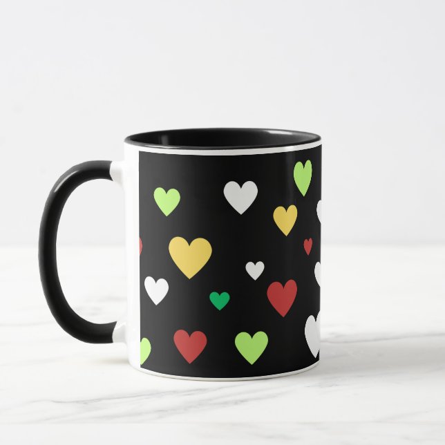 HERZLICHE DESIGN-TASSE TASSE (Links)