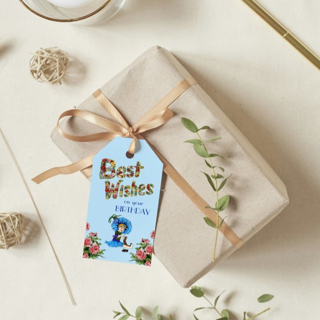 Herzliche Glückwünsche zu Ihrer Wildblume Geschenkanhänger (Von Creator hochgeladen)