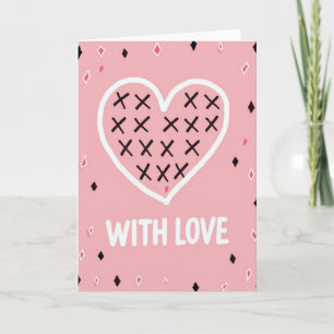 Herzliche Liebe Xoxo Karte