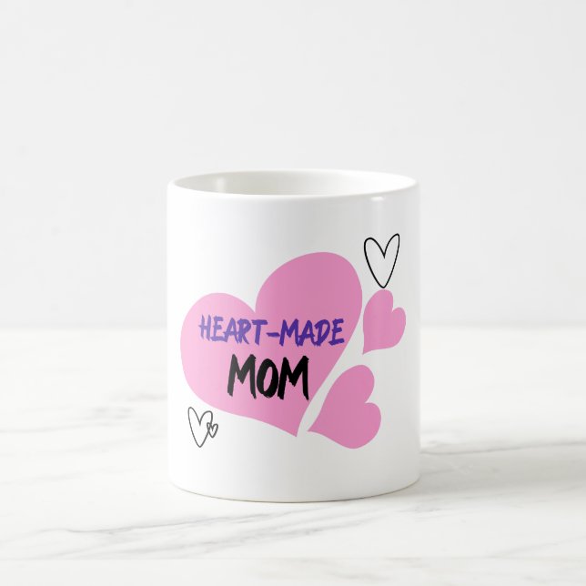 Herzliche Mama Adoptive Mama Kaffeetasse (Mittel)