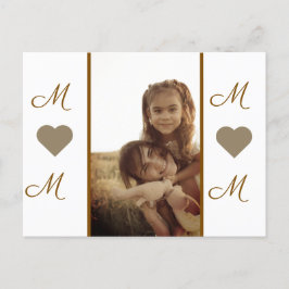 Herzliche Muttertagskarte - Perfekt für die Mama! Postkarte