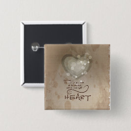 Herzliche religiöse Ermutigung, Grunge Button