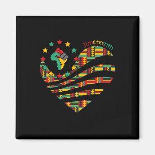 Herzliche schwarze Geschichte Afro American Africa Magnet