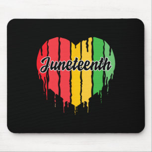 Herzliche schwarze Geschichte Afro American Africa Mousepad