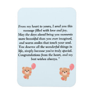 Herzliche und ganzheitliche Massage für alle Alter Magnet