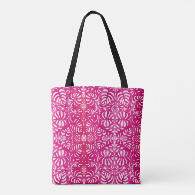 Herzliche Weinrebe Tasche (Rückseite)