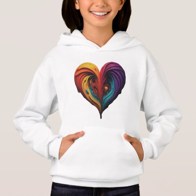 Herzliche Zuneigung I Liebe Mein Freund Hoodie (Vorderseite)