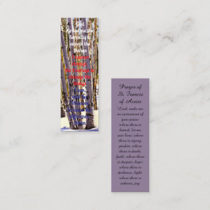 Herzlichen Beileid Book Mark Prayer Card Telefonnummerkarte