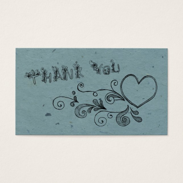 Herzlichen Dank (Vorderseite)