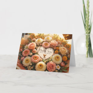 Herzlichen Dank an Bouquet Dankeskarte
