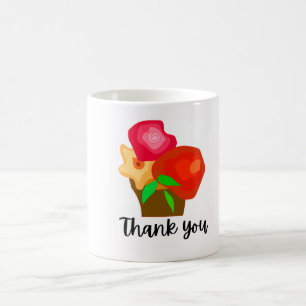 Herzlichen Dank an die Tasse der Blumen