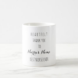 Herzlichen Dank für die beste Krankenschwester je Kaffeetasse